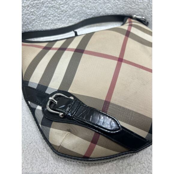 Burberry Nova Checkered PVC Shoulder Bag - Good Condition with Dustbag - Picture 8 of 9
